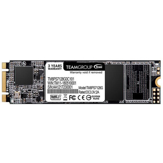 TEAM GROUP SSD 128GB INT M2 SATA 2280 TEAM GROUP SSD 128GB INT M2 SATA 2280