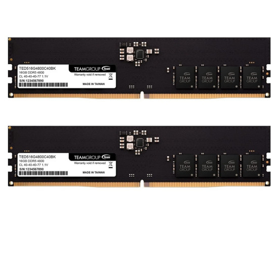 TEAM_GROUP DESKTOP 2X16GB DDR5 4800MHZ KIT TEAM_GROUP DESKTOP 2X16GB DDR5 4800MHZ KIT
