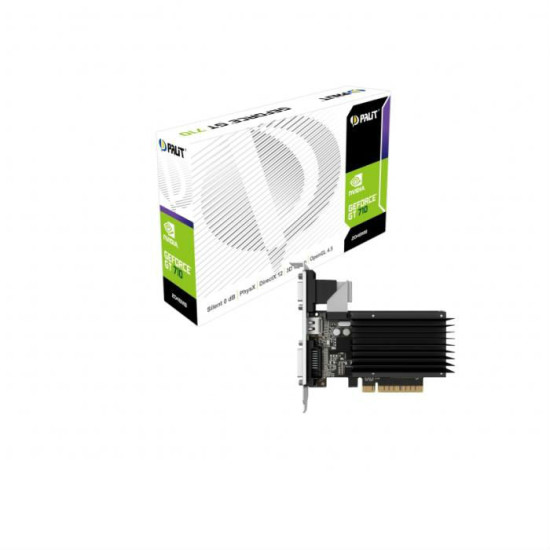 PALIT NVIDIA GT710 HDMI DVI D-SUB 64B 2GB PASSIVE PALIT NVIDIA GT710 HDMI DVI D-SUB 64B 2GB PASSIVE