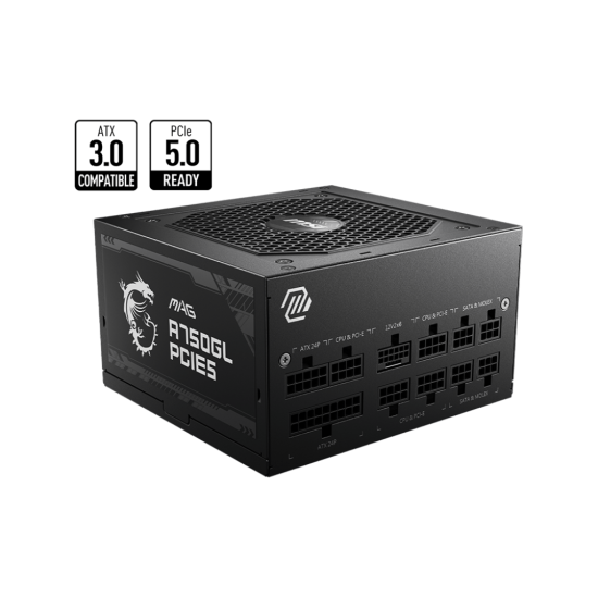 MSI POWER SUPPLY 750W EFF 90 PFC ACTIVE MODLAR FAN 120MM MSI POWER SUPPLY 750W EFF 90 PFC ACTIVE MODLAR FAN 120MM