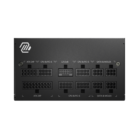 MSI POWER SUPPLY 750W EFF 90 PFC ACTIVE MODLAR FAN 120MM