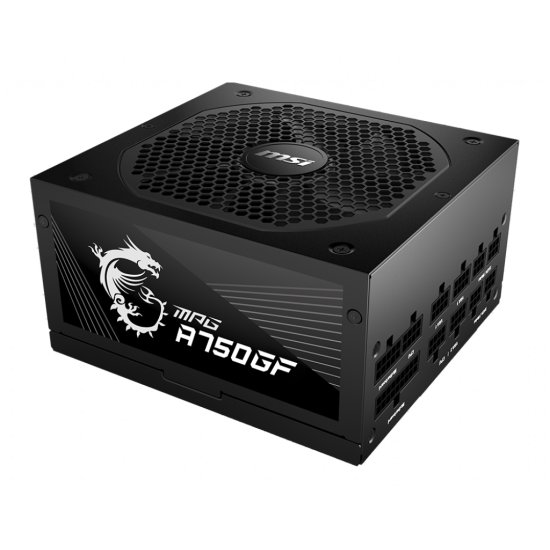 MSI POWER SUPPLY 750W EFF 90 PFC ACTIVE MODULAR FAN 140MM
