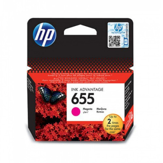 HP 655 Magenta Original Ink Advantage Cartridge HP 655 Magenta Original Ink Advantage Cartridge