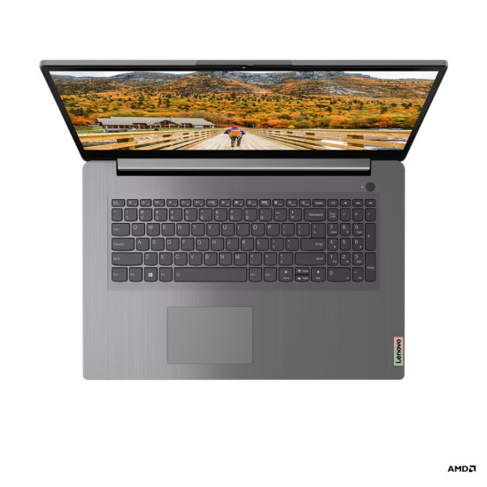 LENOVO R5-5 12G INT 512GB SSD 17.3 FHD IPS AG GRAY