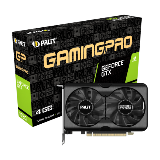 PALIT NVIDIA GTX1650 HDMI DP 128B 4GB ACTIVE