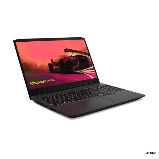 LENOVO R5-5 8G 512GB SSD RTX2050 15.6 FHD IPS AG BLACK