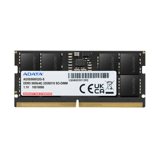 ADATA NOTEBOOK 32GB DDR5 5600MHZ ADATA NOTEBOOK 32GB DDR5 5600MHZ