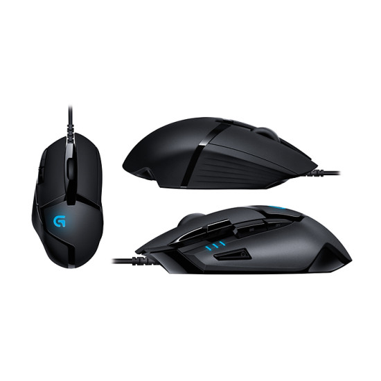 LOGITECH WIRED OPTICAL BLACK GAMING