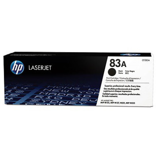 HP 83A Black Original LaserJet Toner Cartridge / ?? LJ M201 / MFP125 / M127FN/FW / 225 - 1500 ?????