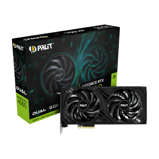 PALIT NVIDIA RTX4060 HDMI DP 128B 8GB ACTIVE PALIT NVIDIA RTX4060 HDMI DP 128B 8GB ACTIVE