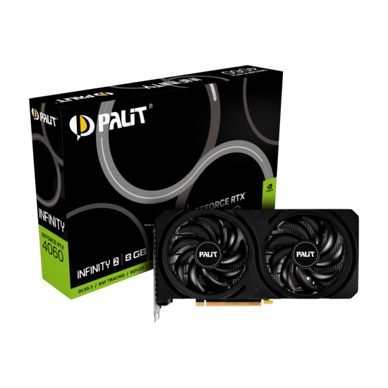 PALIT NVIDIA RTX4060 HDMI DP 128B 8GB ACTIVE