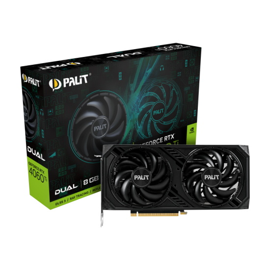 PALIT NVIDIA RTX4060TI HDMI DP 128B 8GB ACTIVE