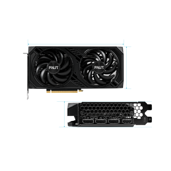 PALIT NVIDIA RTX4060TI HDMI DP 128B 8GB ACTIVE