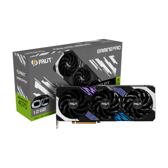 PALIT NVIDIA RTX4070 HDMI DP 192B 12GB ACTIVE PALIT NVIDIA RTX4070 HDMI DP 192B 12GB ACTIVE