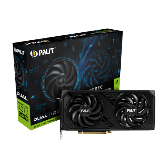 PALIT NVIDIA RTX4070 SUPER HDMI DP 192B 12GB ACTIVE PALIT NVIDIA RTX4070 SUPER HDMI DP 192B 12GB ACTIVE