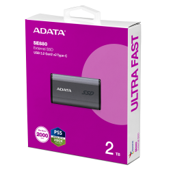 ADATA SSD 2TB EXT USB-C GRAY ADATA SSD 2TB EXT USB-C GRAY