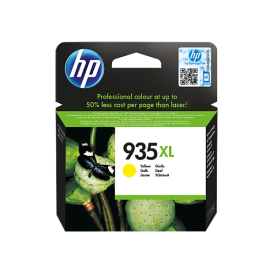 HP 935XL High Yield Yellow Original Ink Cartridge / 825 pages / OJ 6230, 6830