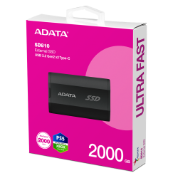 ADATA SSD 2TB EXT USB3.2 BLACK ADATA SSD 2TB EXT USB3.2 BLACK