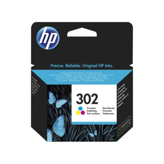 HP 302 Tri-color Original Ink Cartridge /165 ????? - DJ1110 / 2130 / 3630 / Envy 4520 / OJ 3830 / O