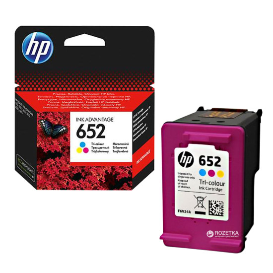 HP 652 Tri-color Original Ink Advantage Cartridge / 200 ????? - DJ 1115 / 2135 / 3635 / 3835 HP 652 Tri-color Original Ink Advantage Cartridge / 200 ????? - DJ 1115 / 2135 / 3635 / 3835