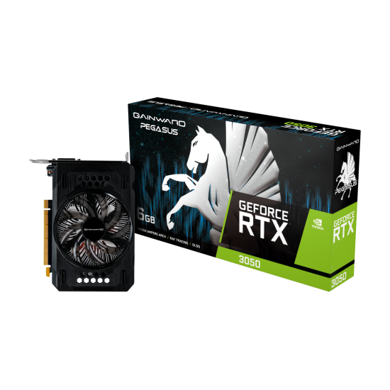 GAINWARD NVIDIA RTX3050 HDMI DVI-D DP 96B 6GB ACTIVE GAINWARD NVIDIA RTX3050 HDMI DVI-D DP 96B 6GB ACTIVE