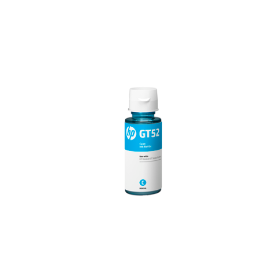 HP GT52 Cyan Original Ink Bottle / 8 000pages / DJ GT5810, DJ GT 5820 HP GT52 Cyan Original Ink Bottle / 8 000pages / DJ GT5810, DJ GT 5820