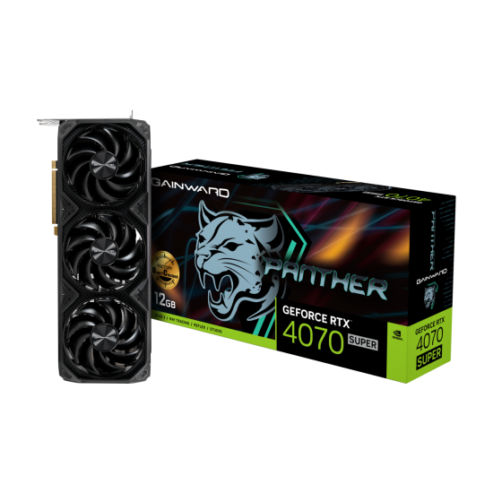 GAINWARD NVIDIA RTX4070 SUPER HDMI DP 192B 12GB ACTIVE GAINWARD NVIDIA RTX4070 SUPER HDMI DP 192B 12GB ACTIVE