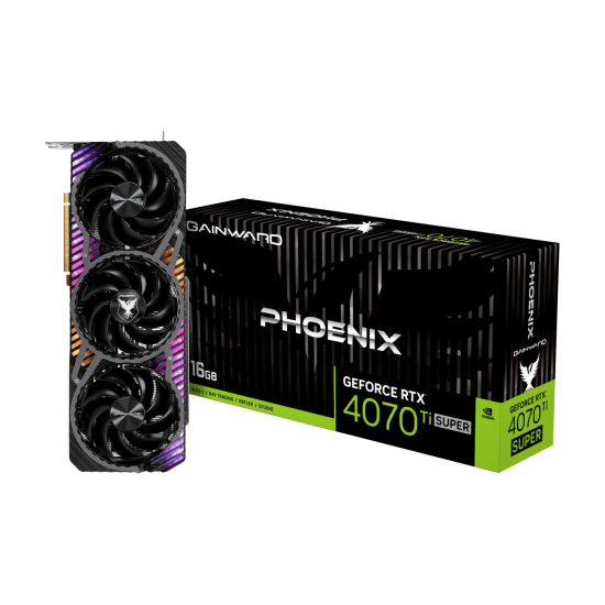 GAINWARD NVIDIA RTX4070TI SUPER HDMI DP 256B 16GB ACTIVE GAINWARD NVIDIA RTX4070TI SUPER HDMI DP 256B 16GB ACTIVE