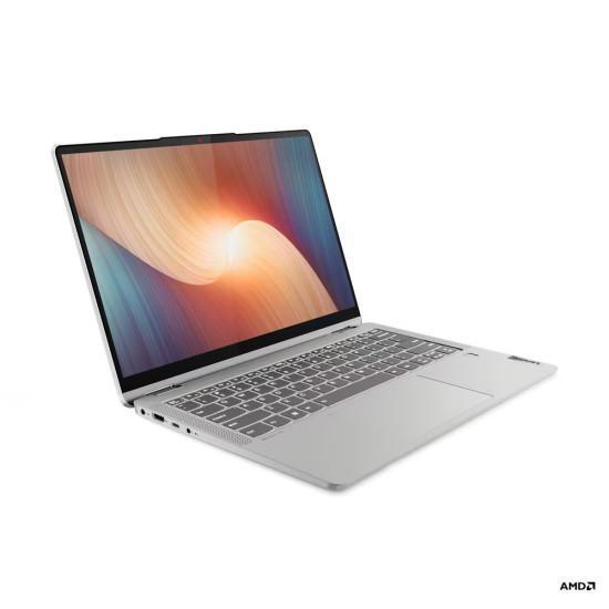 LENOVO R5-5 16G INT 512GB SSD  M2 PCI 14 WUXGA IPS GL TOUCH GRAY WIN11 HOME