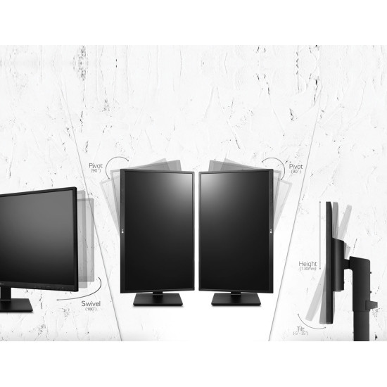 LG 27 FHD <100Hz IPS 5ms 16:9 HDMI DVI-D DP D-SUB USB AUDIO FSAFE PIVOT SWIVEL
