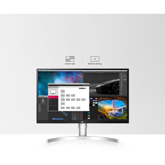 LG 27 UHD_4K <100Hz IPS 5ms 16:9 HDMI DP FREESYNC FSAFE HDR PIVOT