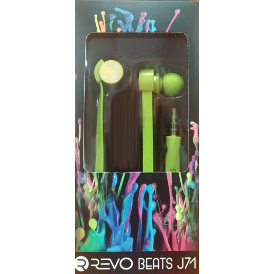 REVO EARPHONES WIRED 3.5MM MIC