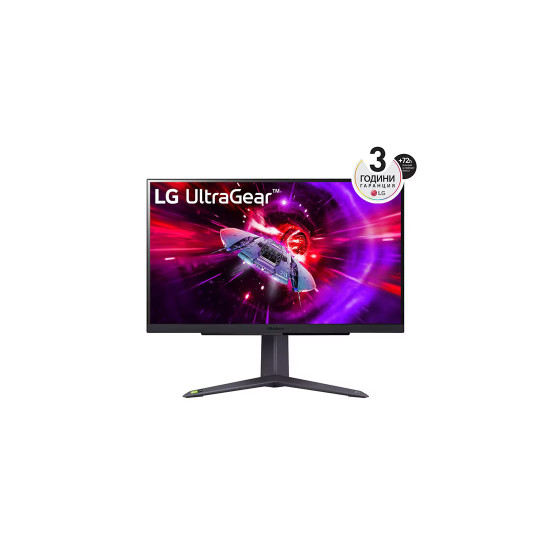 LG 27 QHD 165Hz IPS 1ms 16:9 HDMI DP FREESYNC FSAFE HDR PIVOT