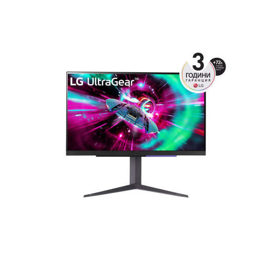 LG 27 UHD_4K 144Hz IPS 1ms 16:9 HDMI DP USB FREESYNC FSAFE HDR PIVOT