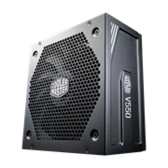 COOLER MASTER POWER SUPPLY 550W EFF 90 PFC ACTIVE MODULAR FAN 135MM
