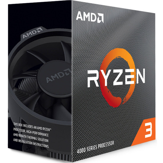 AMD RYZEN 3 AM4 3.8GHZ 4CORES FAN 65W DESKTOP