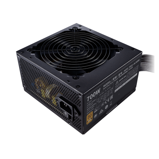 COOLER MASTER POWER SUPPLY 700W EFF 85 PFC ACTIVE FAN 120MM