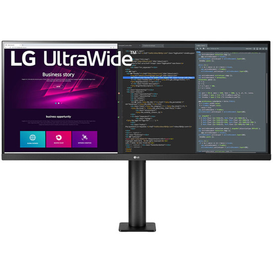 LG 34 UWQHD <100Hz IPS 5ms 21:9 HDMI DP USB FREESYNC AUDIO FSAFE HDR SWIVEL