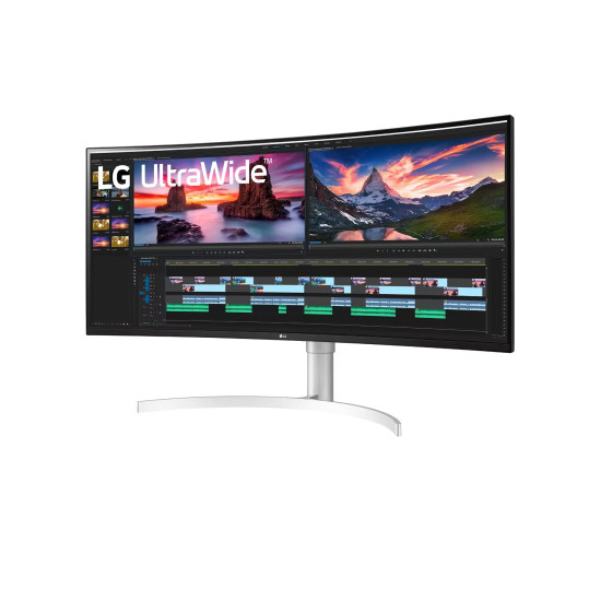 LG 38 UW-QHD+ 144Hz NanoIPS 1ms 21:9 HDMI DP USB TB FREESYNC AUDIO FSAFE HDR CURVED SWIVEL