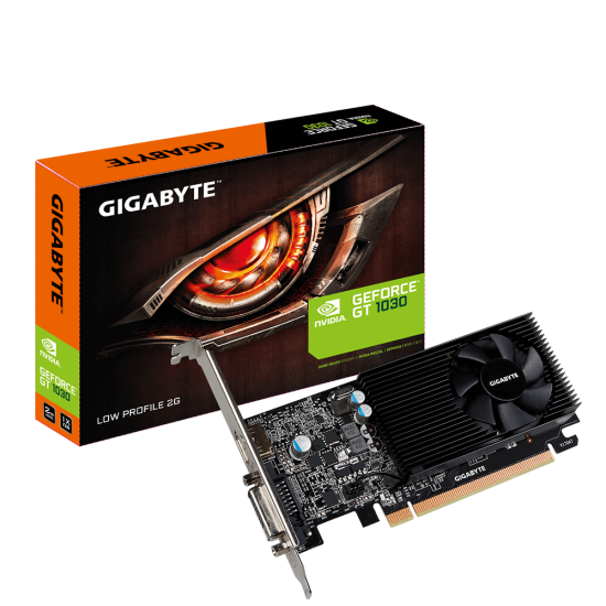 GIGABYTE NVIDIA GT1030 HDMI DVI-D 64B 2GB ACTIVE LP GIGABYTE NVIDIA GT1030 HDMI DVI-D 64B 2GB ACTIVE LP