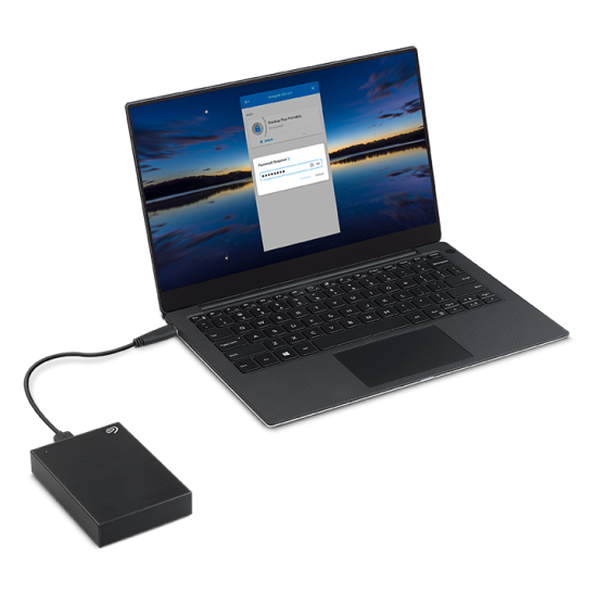 SEAGATE HDD 1TB EXT USB3.1 2.5 BLACK