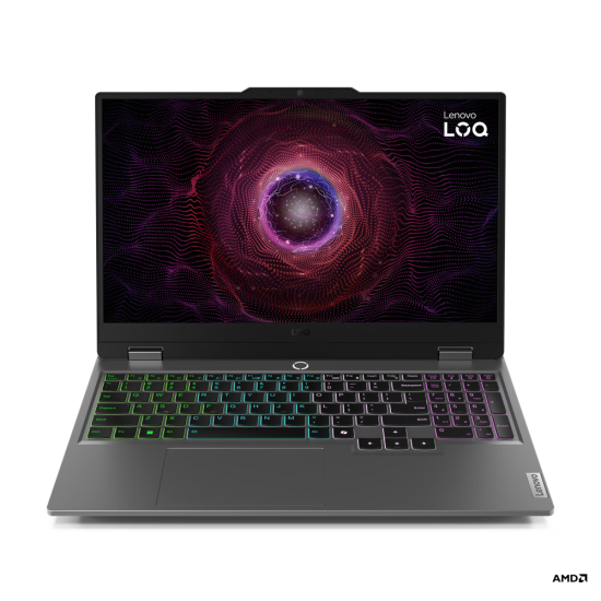 LENOVO R7-7 24G 512GB SSD RTX4050 15.6 FHD IPS AG 144HZ BLACK