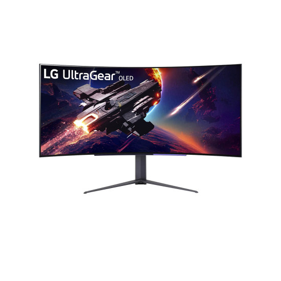 LG 45 WQHD 240Hz OLED 0.03ms 21:9 HDMI DP USB FREESYNC PIP HDR CURVED SWIVEL