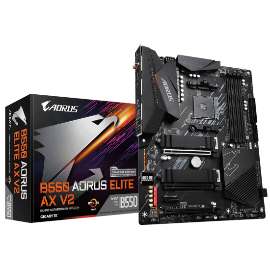 GB B550 4xDDR4 4xSATA3 RAID HDMI DP 2xM2 GLAN 3xPCIEx16 1xPCIEx1 WiFi GB B550 4xDDR4 4xSATA3 RAID HDMI DP 2xM2 GLAN 3xPCIEx16 1xPCIEx1 WiFi