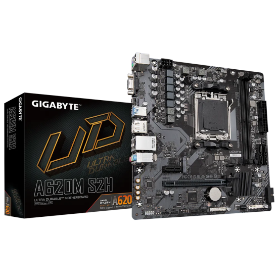 GB B620 2xDDR5 4xSATA3 RAID HDMI DP VGA 1xM2 GLAN 1xPCIEx16 1xPCIEx1 GB B620 2xDDR5 4xSATA3 RAID HDMI DP VGA 1xM2 GLAN 1xPCIEx16 1xPCIEx1