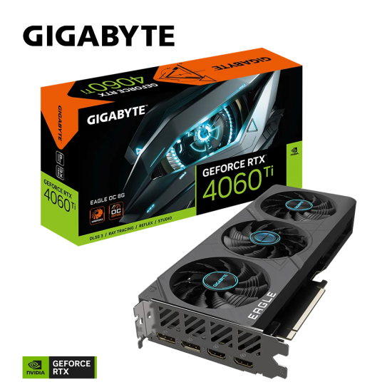 GIGABYTE NVIDIA RTX4060 HDMI DP 128B 8GB ACTIVE GIGABYTE NVIDIA RTX4060 HDMI DP 128B 8GB ACTIVE
