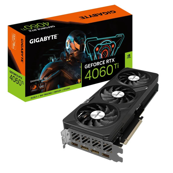 GIGABYTE NVIDIA RTX4060TI HDMI DP 128B 16GB ACTIVE GIGABYTE NVIDIA RTX4060TI HDMI DP 128B 16GB ACTIVE