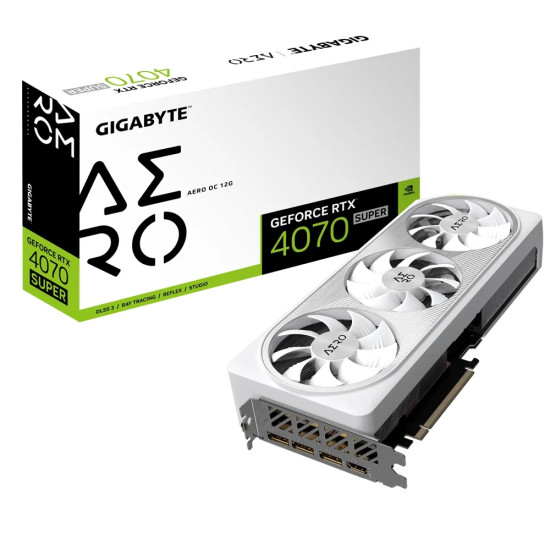GIGABYTE NVIDIA RTX4070 SUPER HDMI DP 192B 12GB ACTIVE GIGABYTE NVIDIA RTX4070 SUPER HDMI DP 192B 12GB ACTIVE