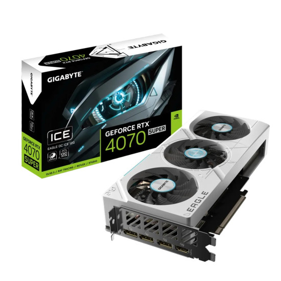 GIGABYTE NVIDIA RTX4070 SUPER HDMI DP 192B 12GB ACTIVE GIGABYTE NVIDIA RTX4070 SUPER HDMI DP 192B 12GB ACTIVE