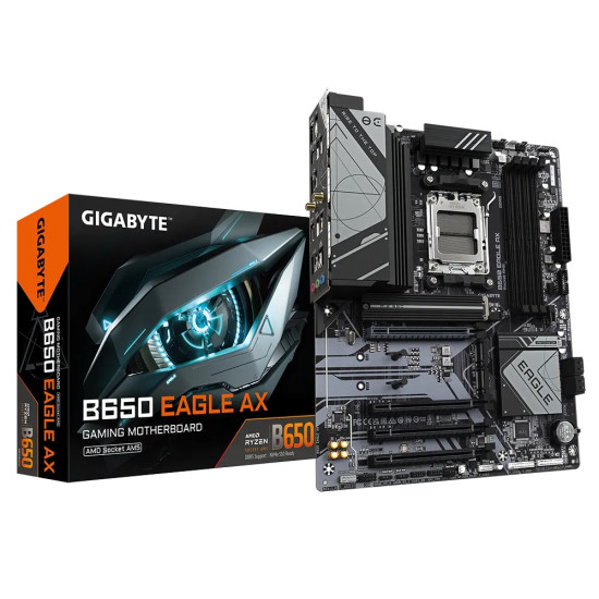 GB B650 4xDDR5 4xSATA3 RAID HDMI DP 3xM2 GLAN 4xPCIEx16 WiFi GB B650 4xDDR5 4xSATA3 RAID HDMI DP 3xM2 GLAN 4xPCIEx16 WiFi